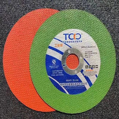 105mm 1.2mm سميكة الصلب قطع عجلة قرص القطع جلخ الاصطناعية الراتنج