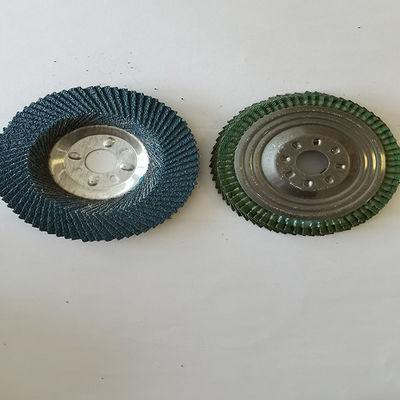 6 بوصة قرص رفرف أكسيد الألومنيوم جولة T27 عجلة رفرف للفولاذ المقاوم للصدأ